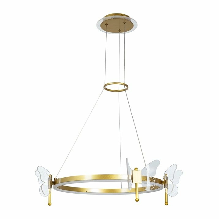 Подвесная люстра Arte Lamp Darcy, A2187LM-1GO