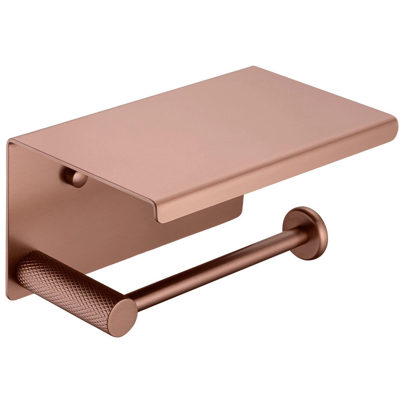 Держатель туалетной бумаги Boheme Uno Bronze Brushed, 10971-BRB