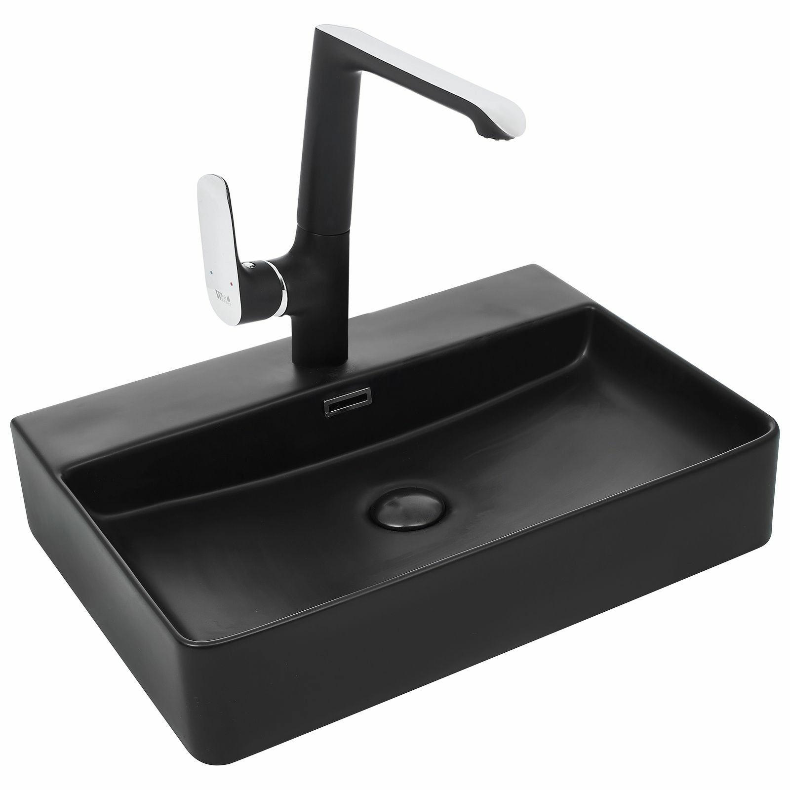 Раковина накладная WeltWasser 60x42, WW ELBACH 2173 MB