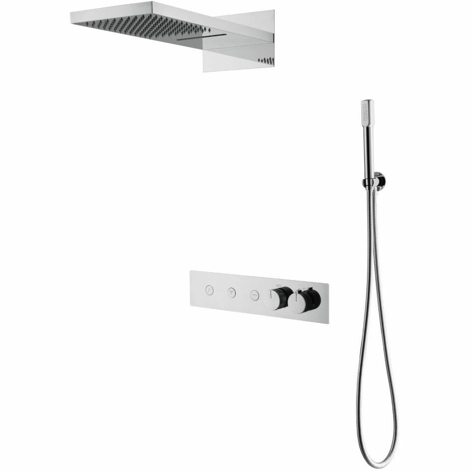 Встроенная душевая система Boheme Fusion Chrome, 131-CR