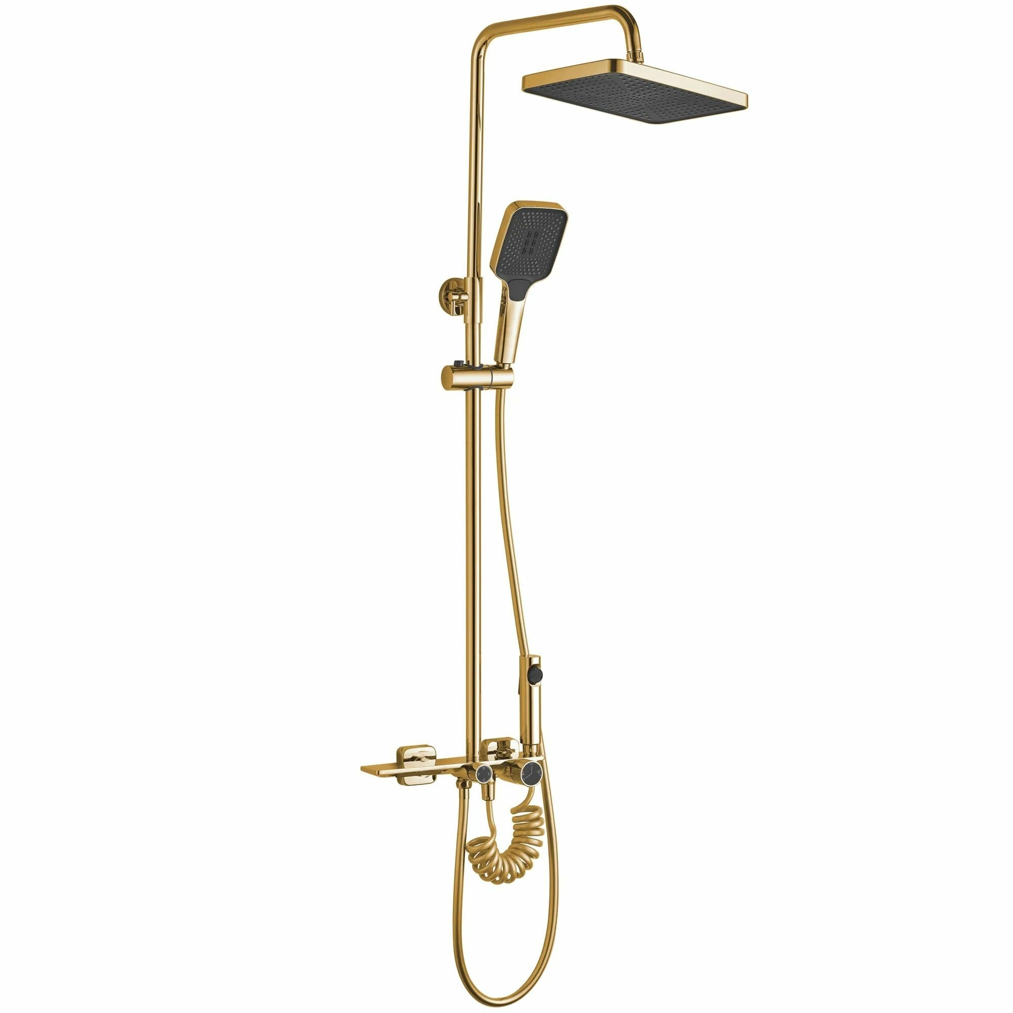 Душевая система Rea Helix Gold, REA-P6619