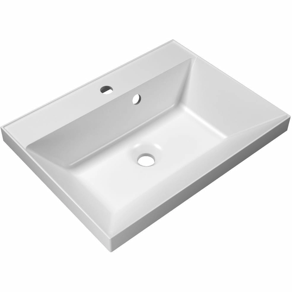 Раковина из литьевого мрамора BelBagno 60x45, BB600/450-LV-MR-AST