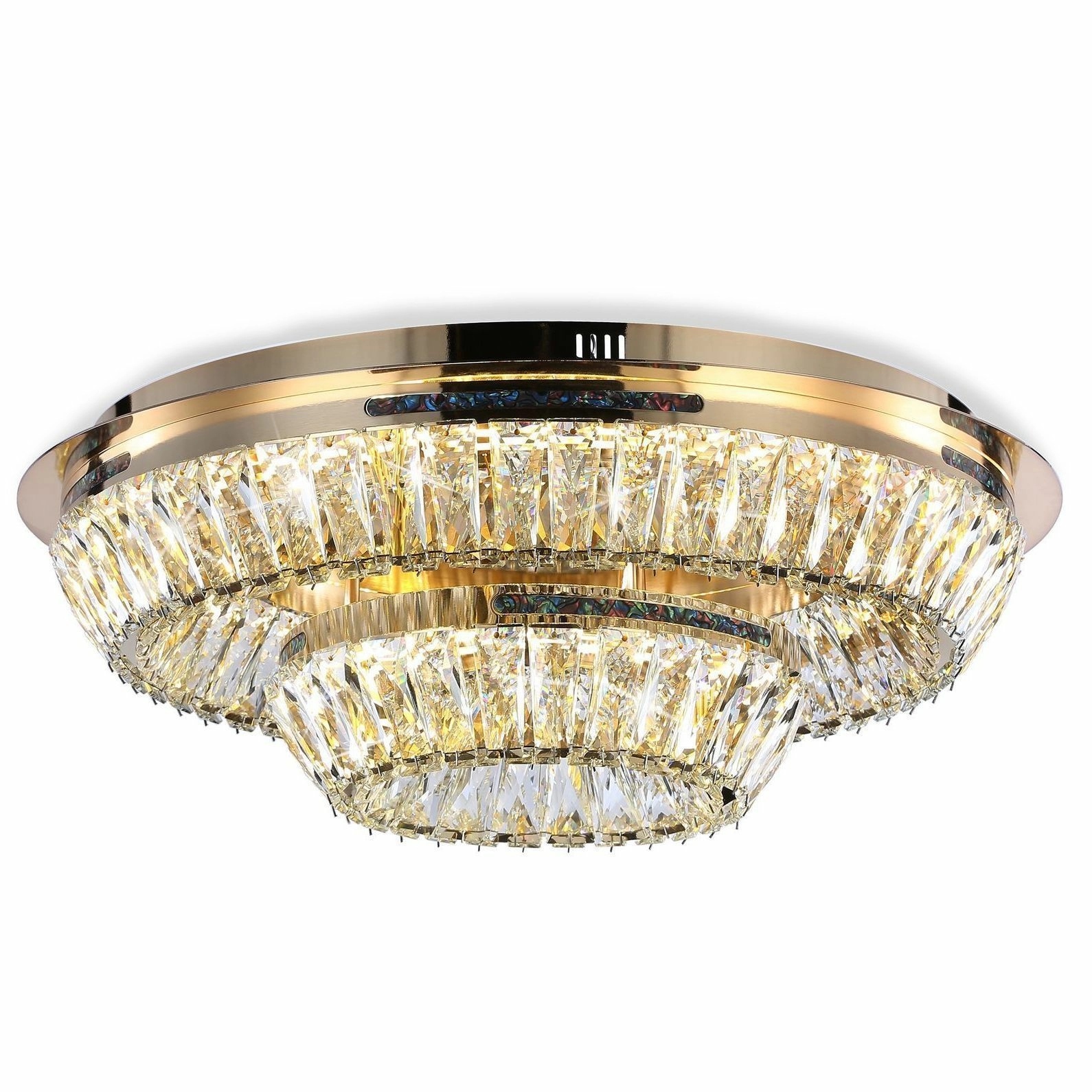 Потолочная светодиодная люстра с хрусталем Ambrella Traditional, TR5031