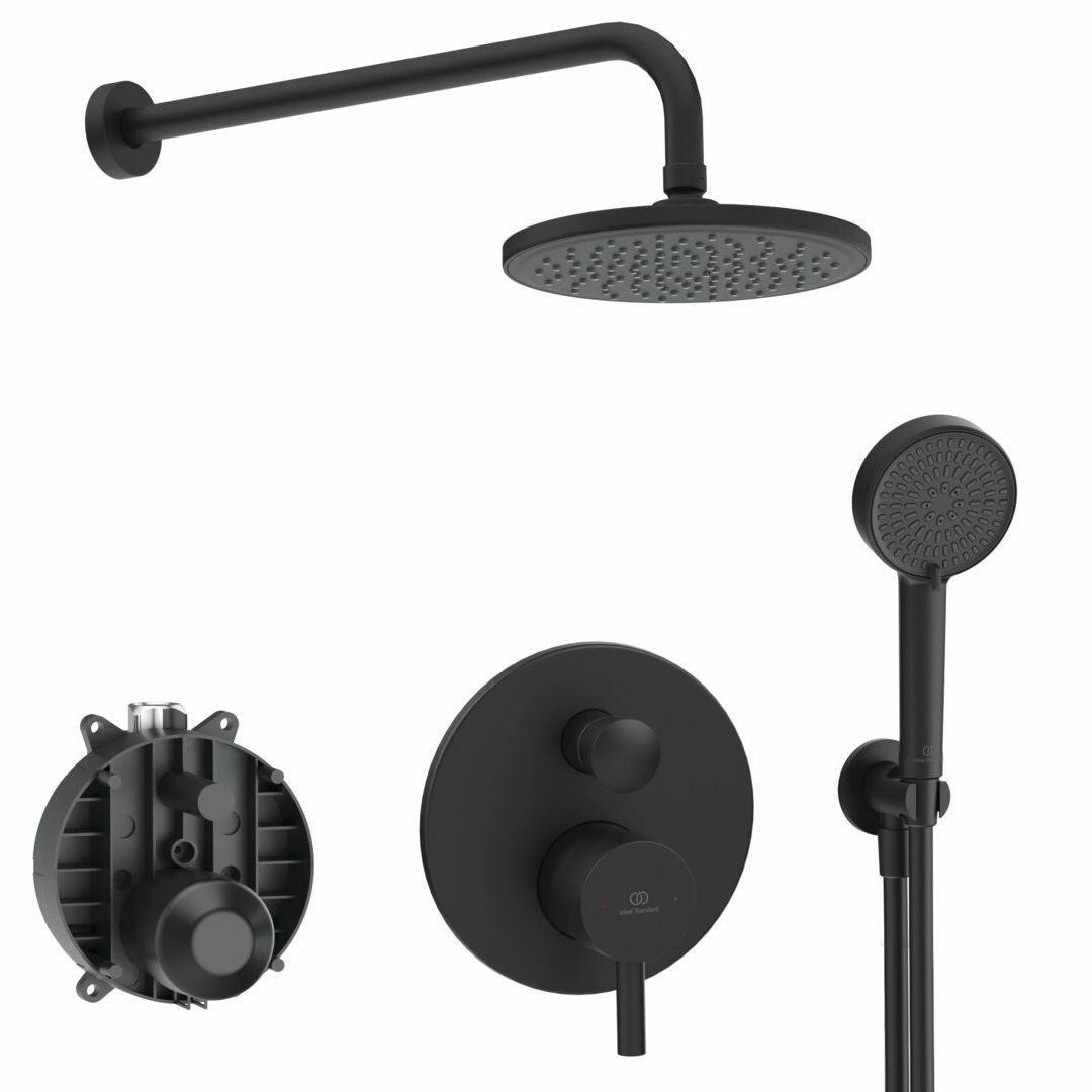 Система скрытого монтажа Ideal Standard Ceraline Black (6 in 1), SetA6939XG-4