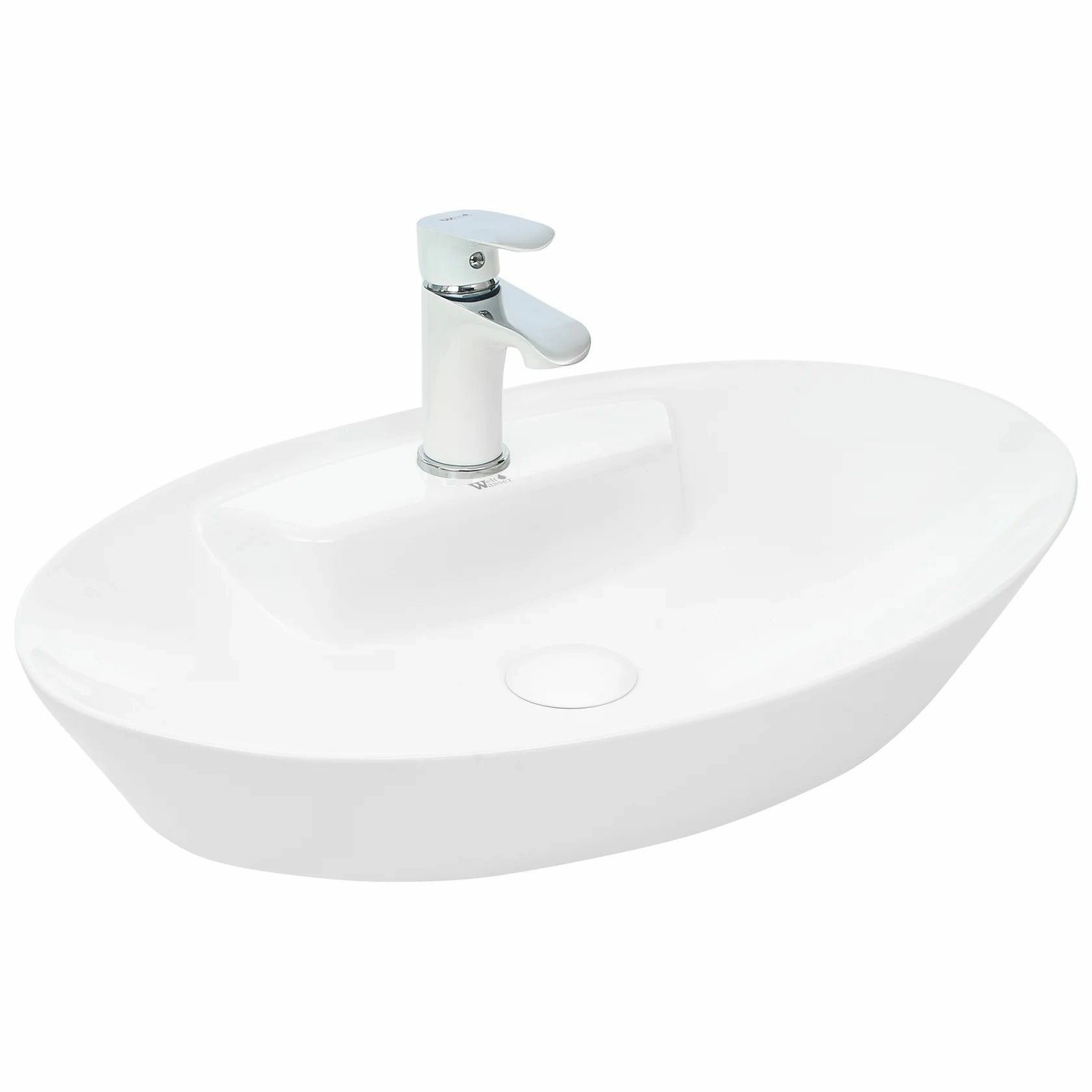 Раковина накладная WeltWasser 61x36.5, WW ELBACH 3203