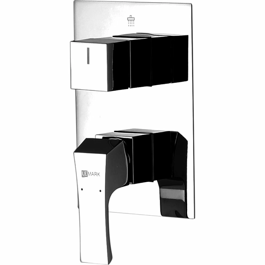 Смеситель для ванны и душа встраиваемый Lemark Unit, LM4527C