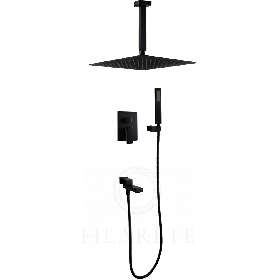 Душевая система скрытого монтажа Filarete Fing FL1042BL