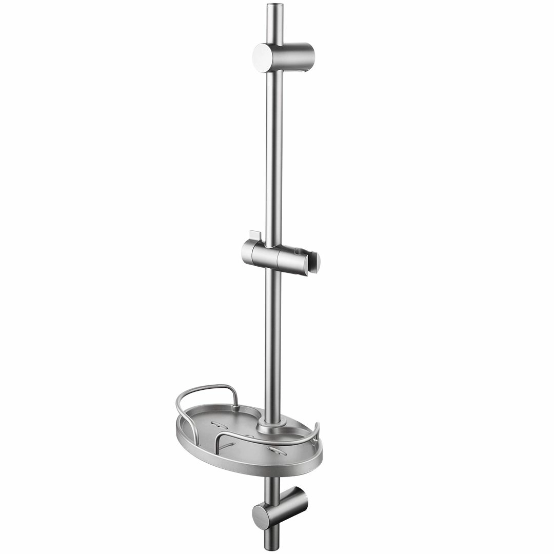 Штанга душевая с круглой мыльницей Lemark, LM3775GM