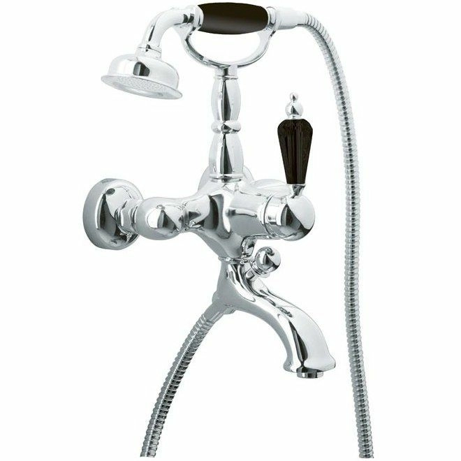 Смеситель для ванны с гарнитуром Boheme Tradizionale Nero Chrome, 243