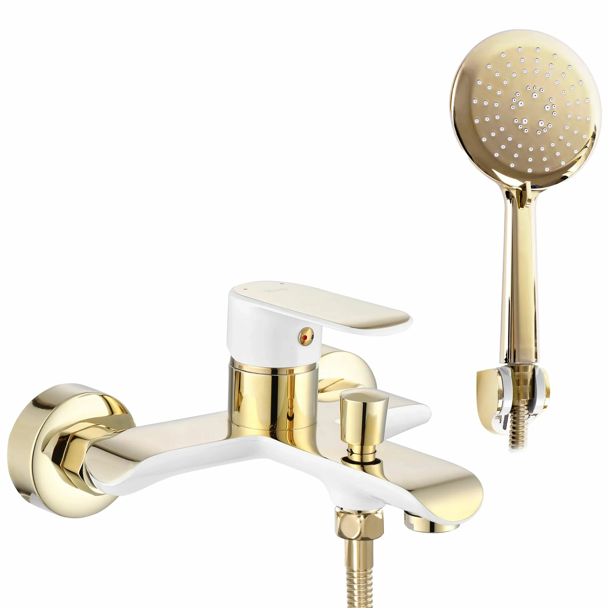 Смеситель для ванны Rea Bloom White/Gold, REA-B9932