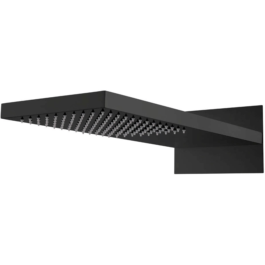 Верхний душ Boheme Fusion Matt Black, 419-B