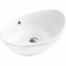 Раковина керамическая накладная Belbagno 60x37, BB1087