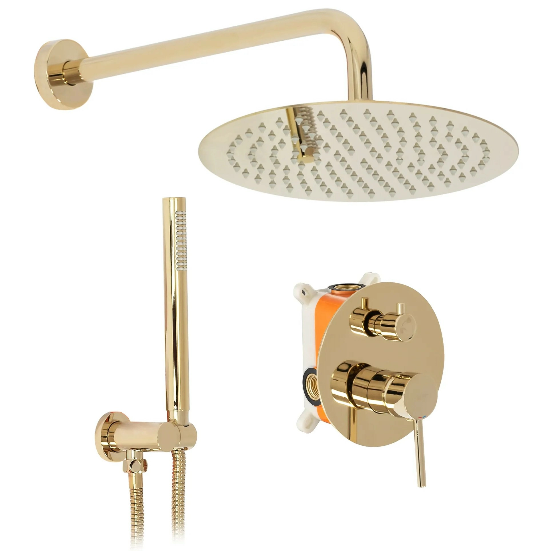 Душевая система Rea Lungo L.Gold, REA-P4110