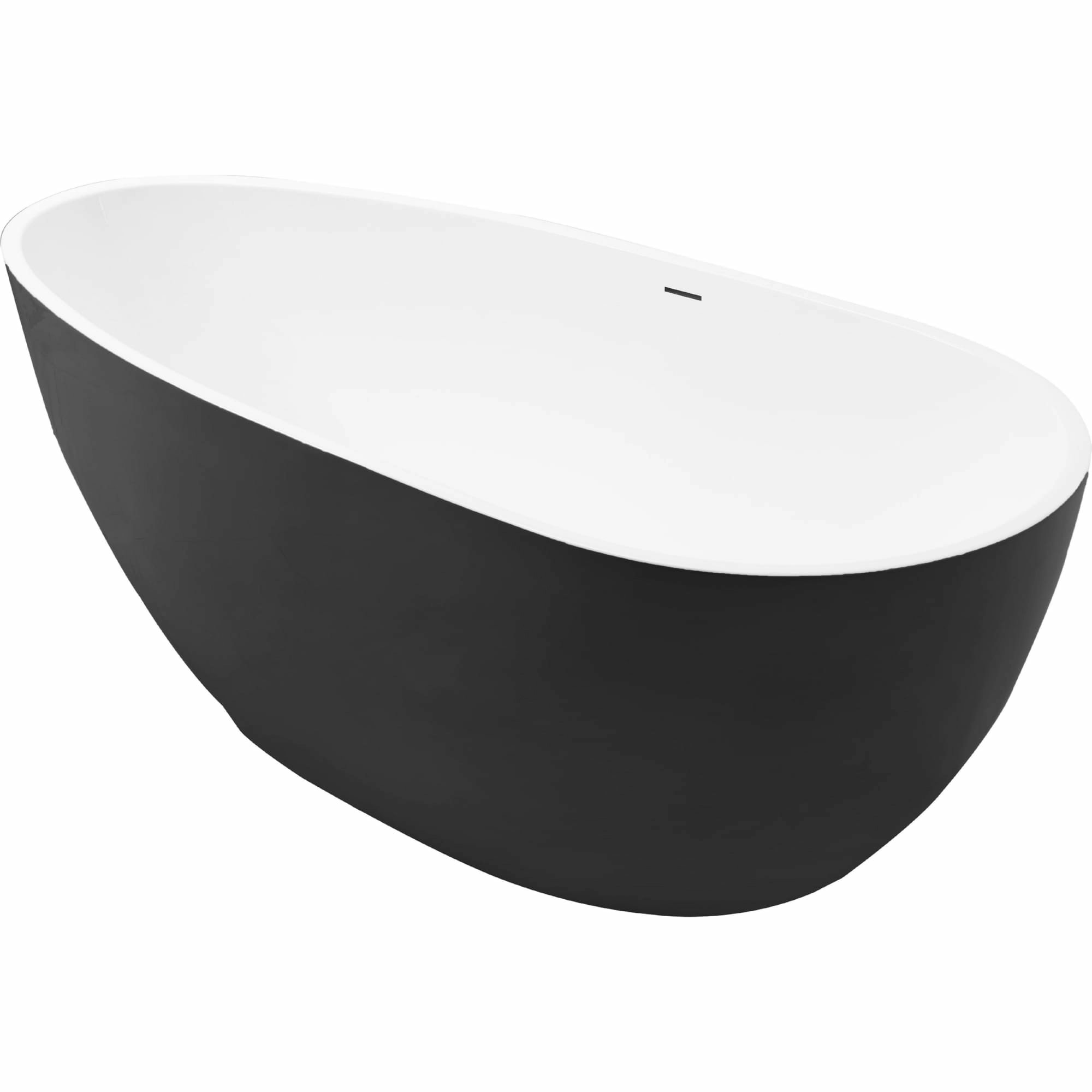 Ванна отдельностоящая Grossman Black Fly 170x80, GR-1102MB