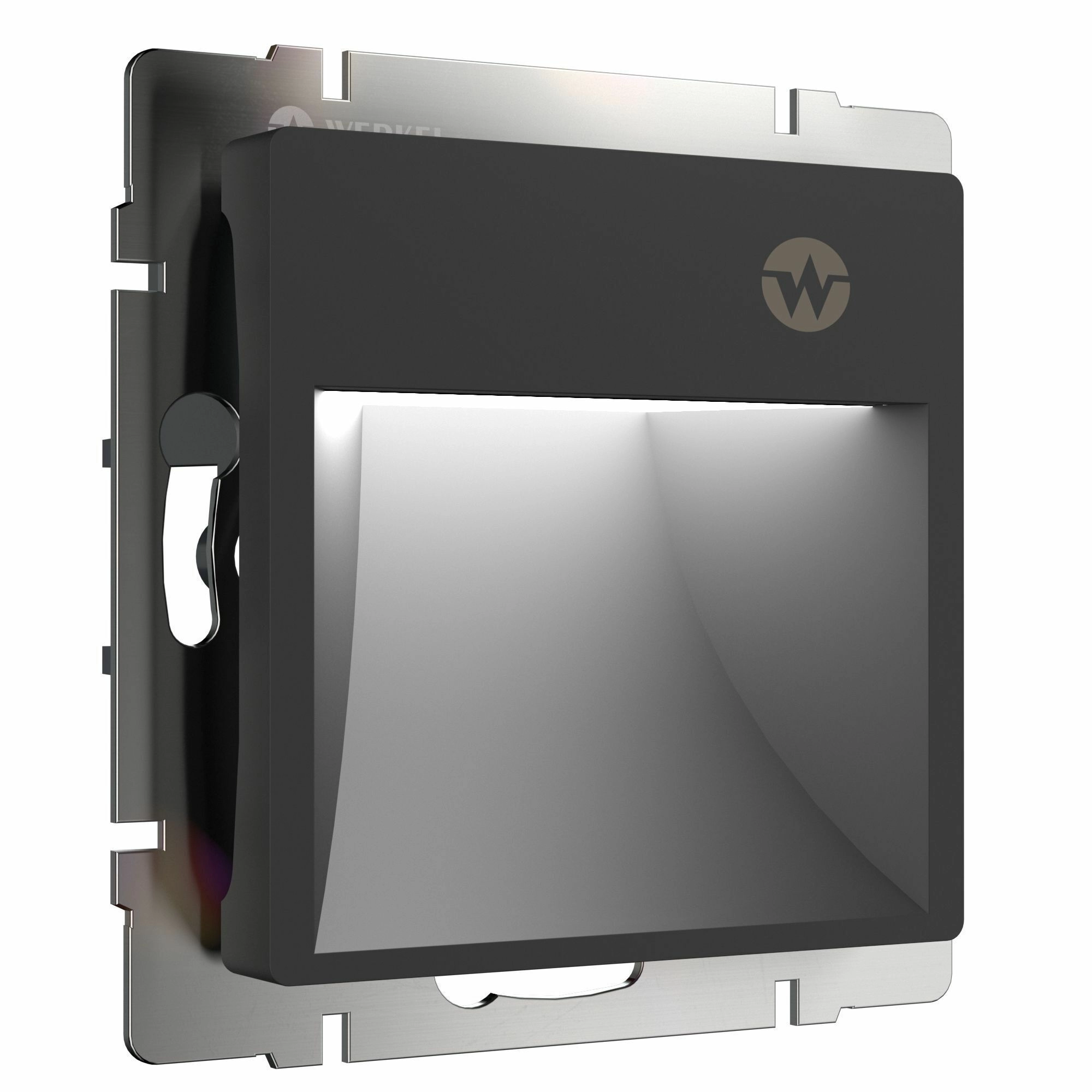 Встраиваемая LED подсветка три режима с датчиком движения Werkel W1154608 (черный матовый)