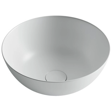 Умывальник чаша накладная круглая CeramicaNova Element 35.8x35.8, CN6003