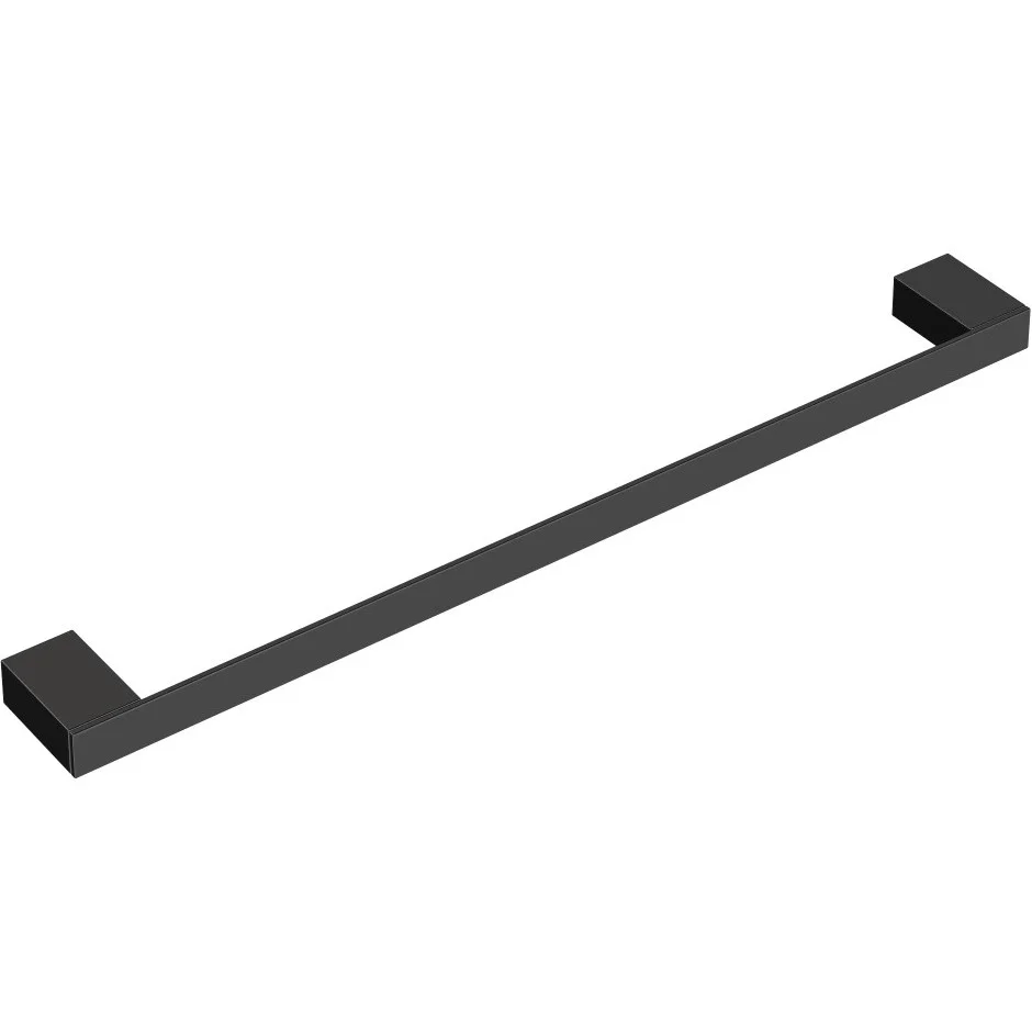 Полотенцедержатель длинный Boheme Qubic Black, 10722-B