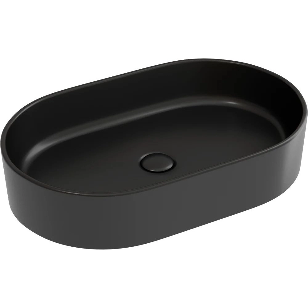 Умывальник чаша накладная овальная CeramicaNova Element 60.8x38.5, CN6048MB