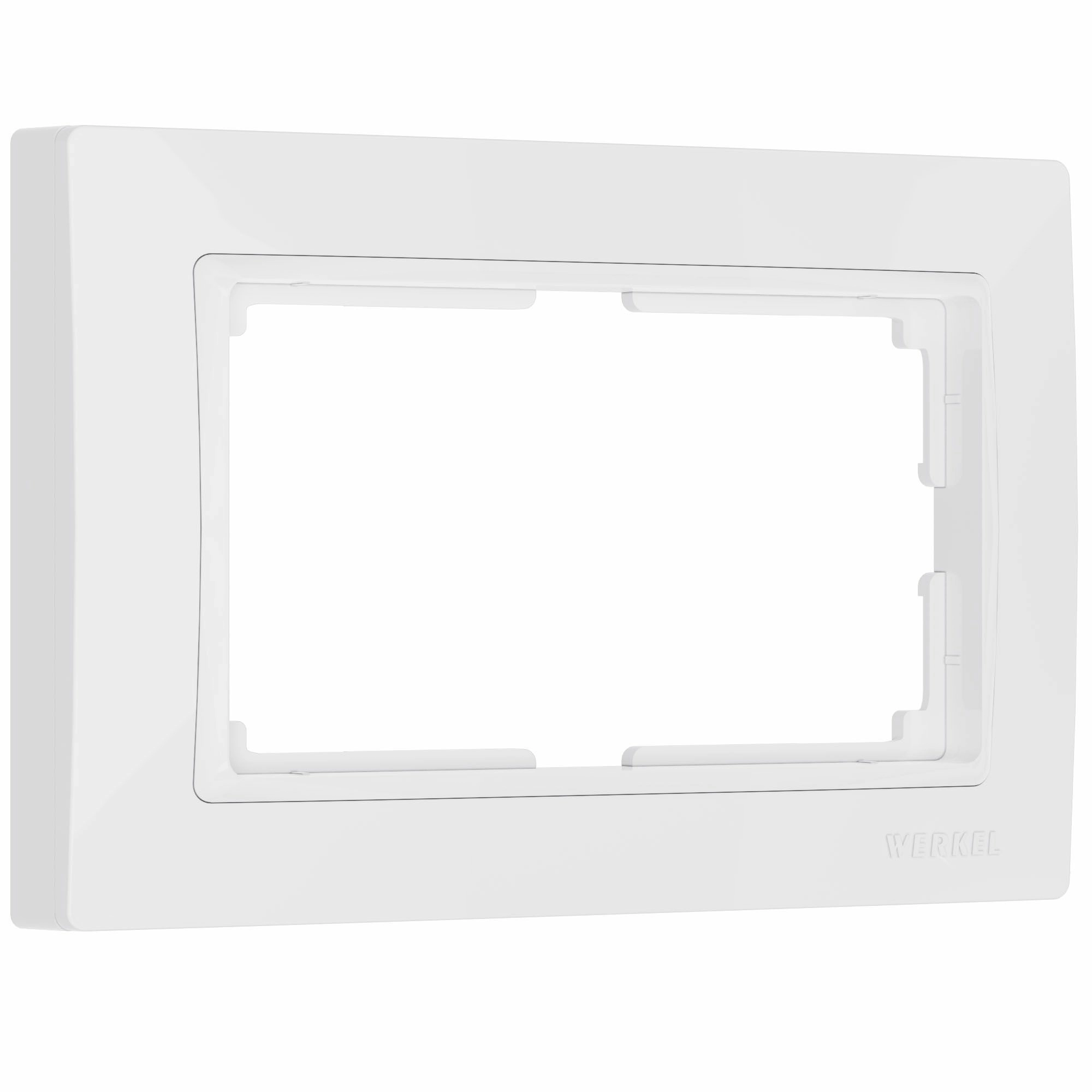Рамка для двойной розетки Werkel Snabb Basic W0082001 (белый)