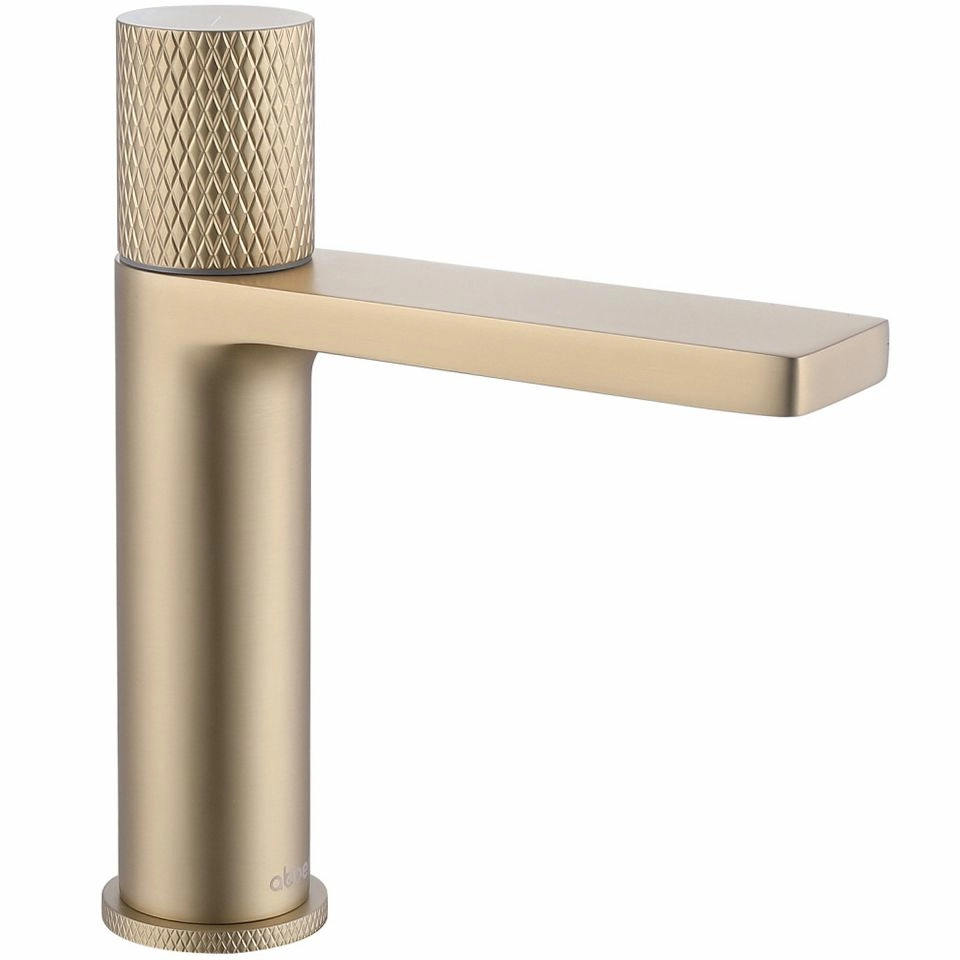 Смеситель для раковины Abber Rund золото матовое, AF8710G