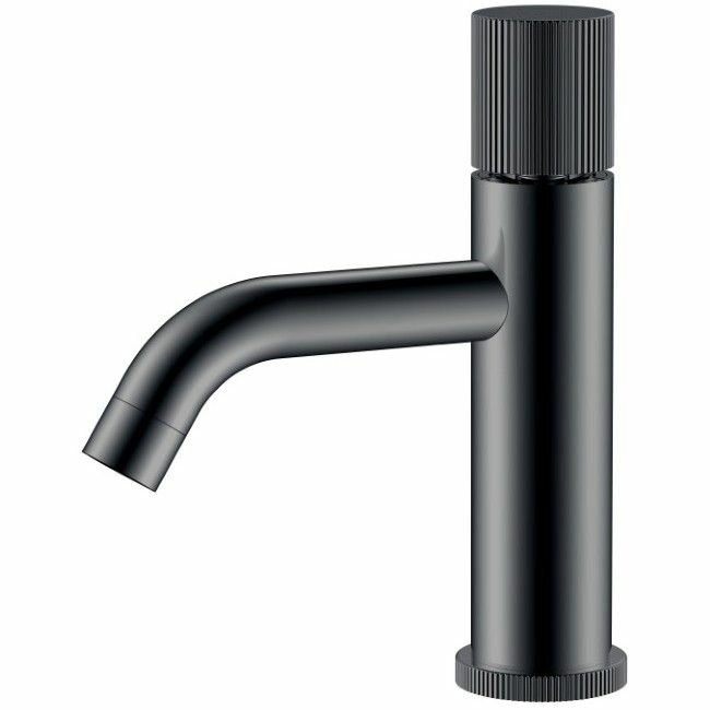 Смеситель для умывальника Boheme Stick Linea Shine Gun Metall, 121-SGM.3