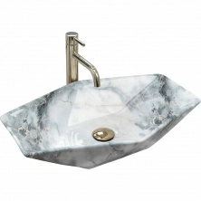 Умывальник Rea Vegas Granit Shiny 57x37, REA-U5602