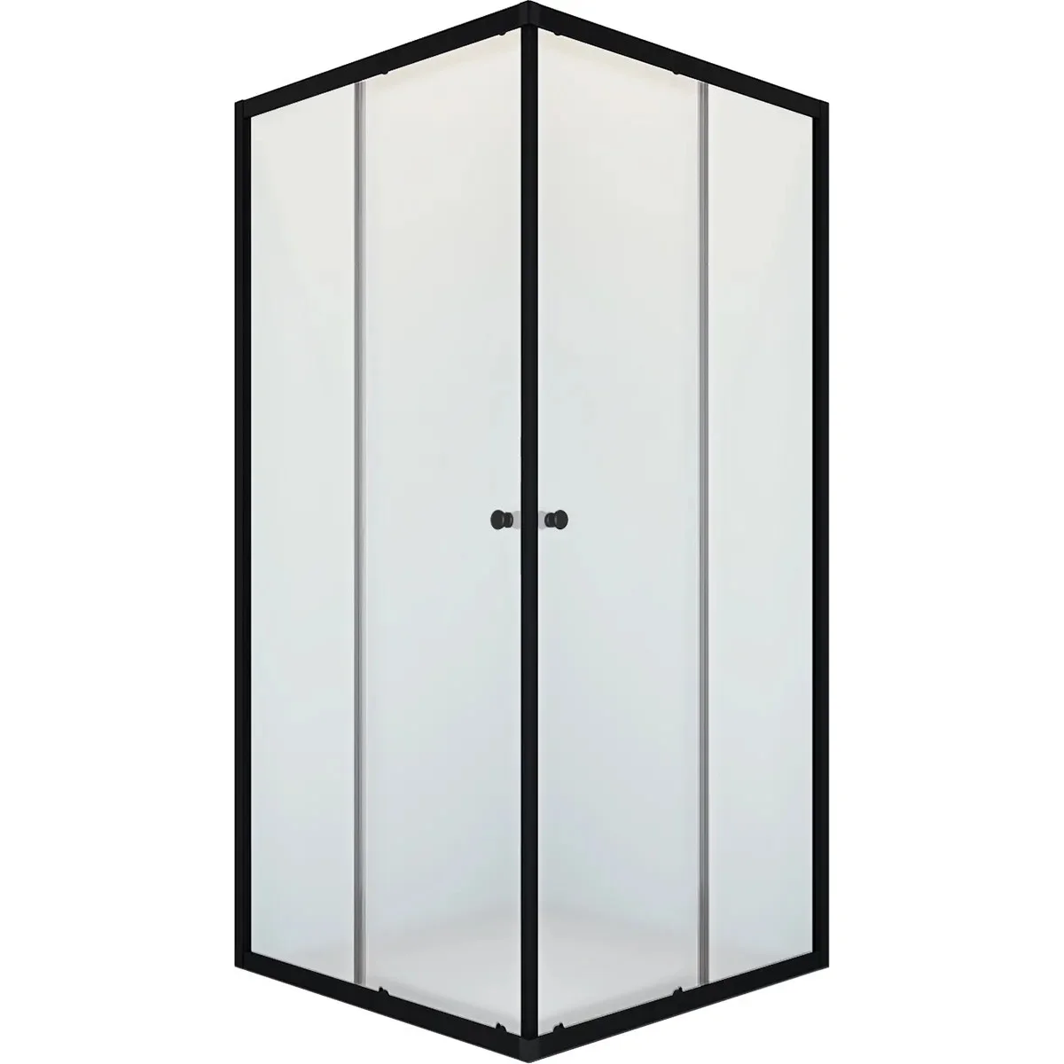 Душевое ограждение Domani-Spa Shape 2 90x90 Black Accents