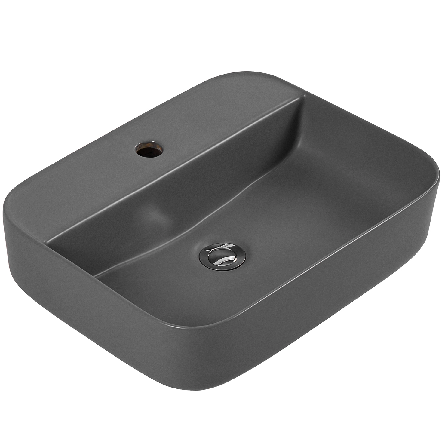 Раковина накладная Aquatek Вега 50x39.5, AQ5506-MG
