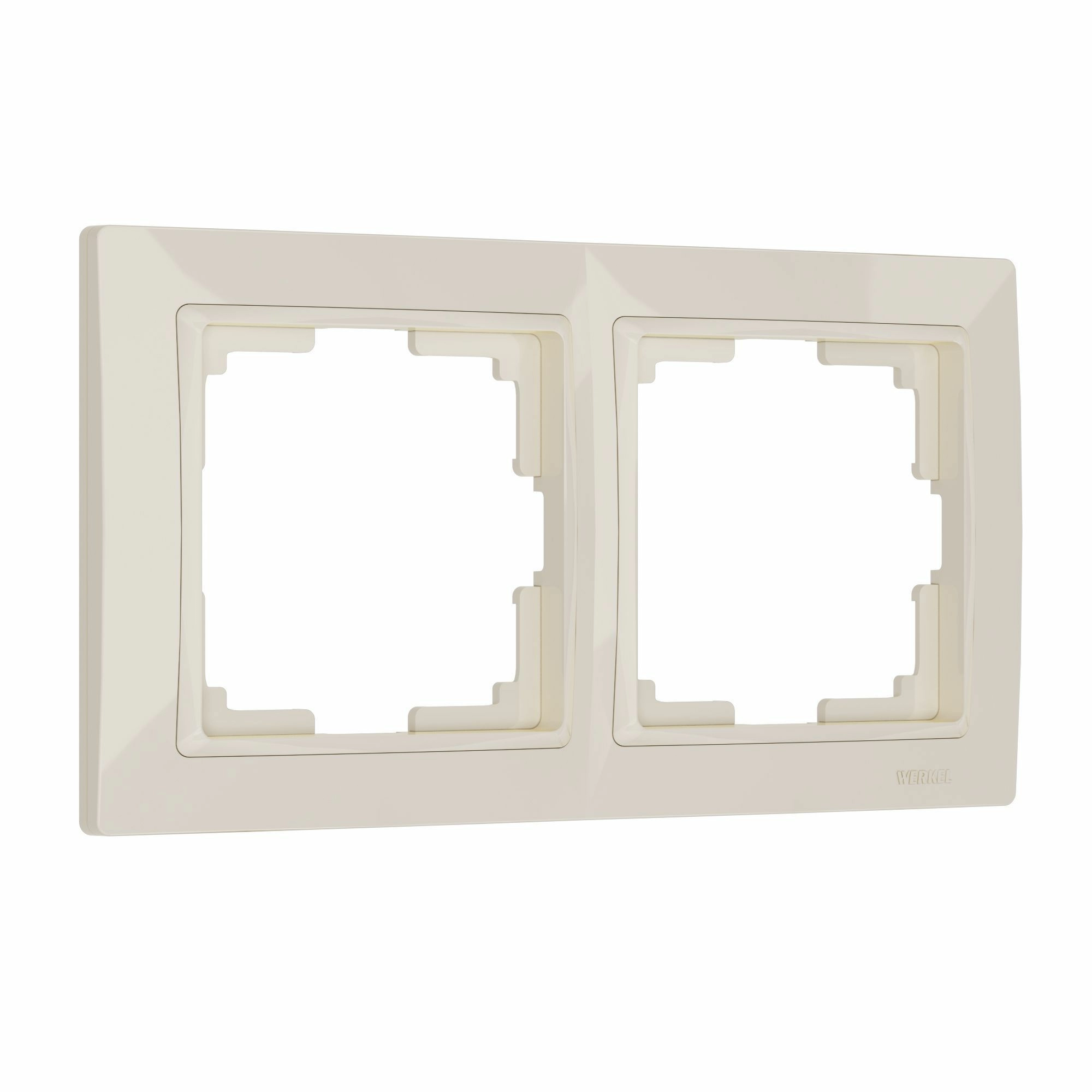 Рамка на 2 поста Werkel Snabb Basic W0022003 (слоновая кость)