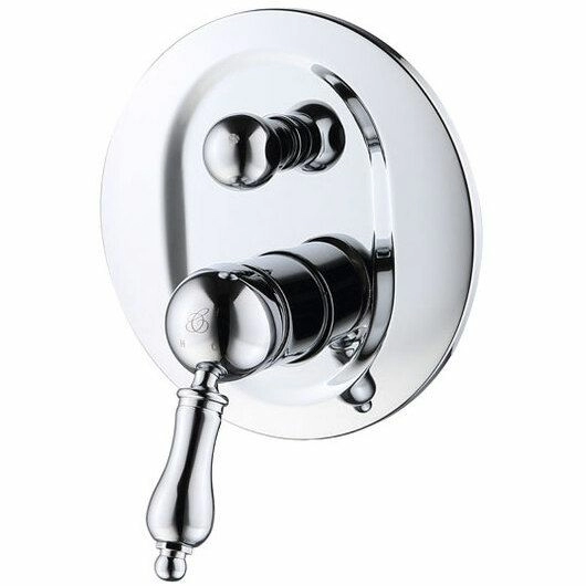 Смеситель для душа Caprigo Adria-uno Metall Edition, 02M-551-CRM