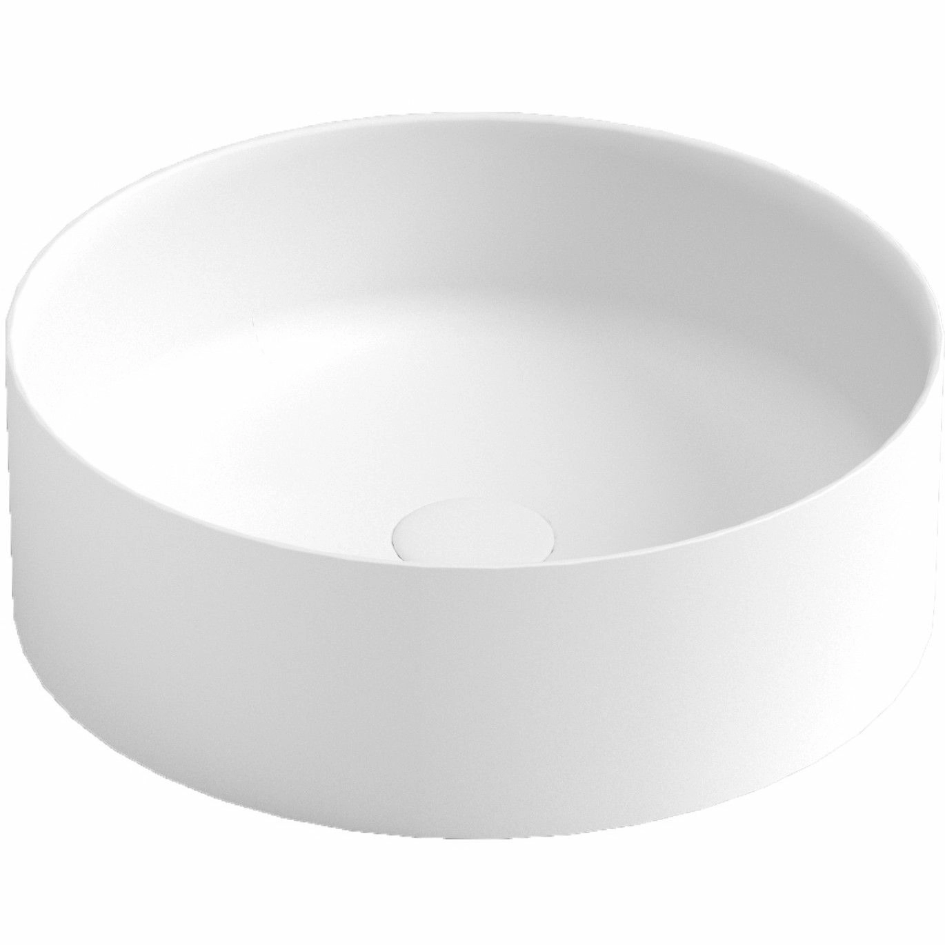 Раковина Boheme Corian 40x40 Matt White, 819-MW