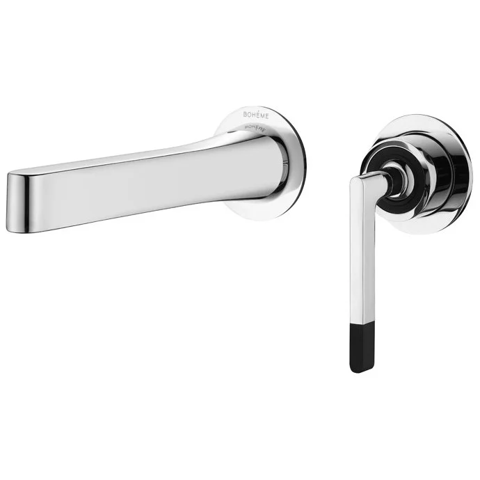 Смеситель для раковины из стены Boheme Duo Chrome, 165-CR