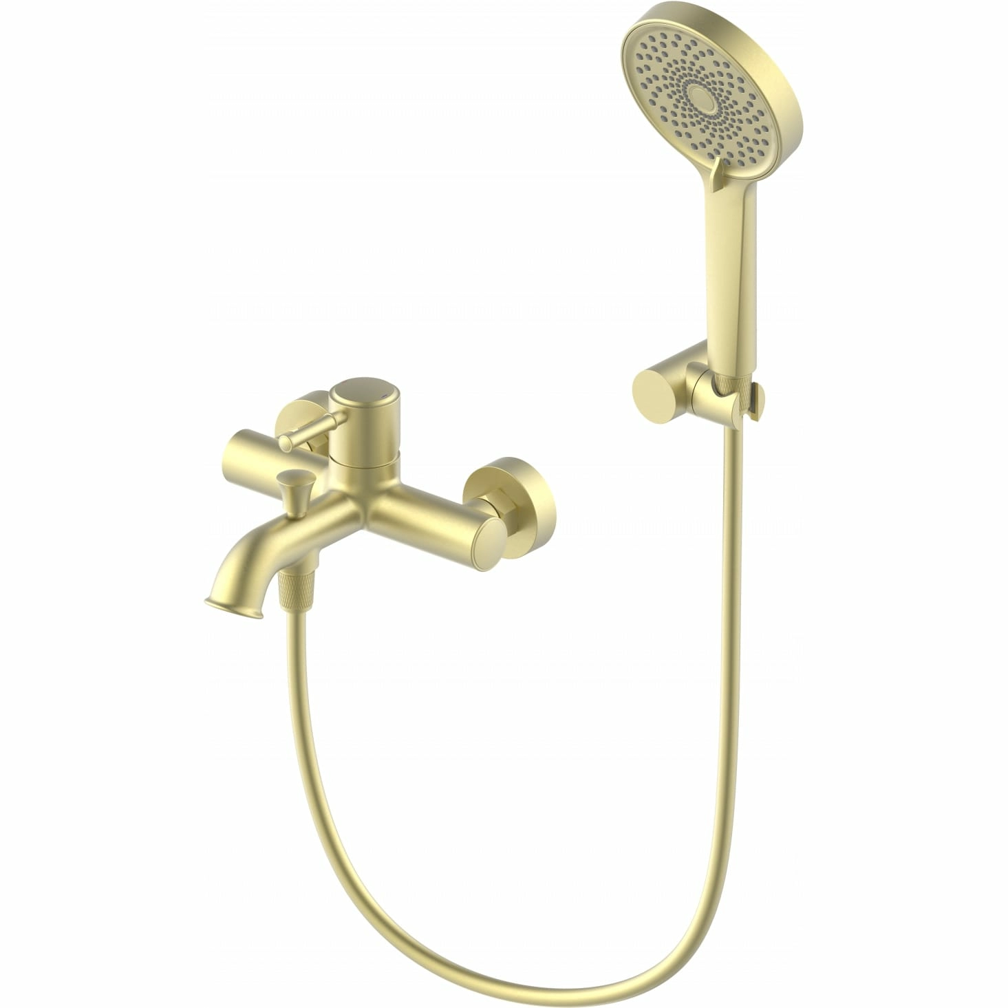 Смеситель для ванны с душем Wonzon & Woghand брашированное золото, WW-88037073-BG