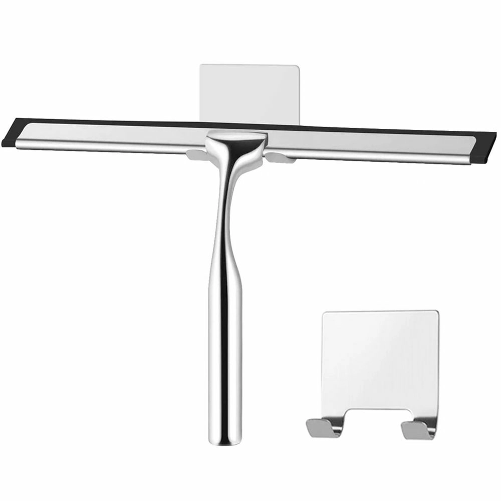 Водосгон (стяжка) для стекла Rea Chrome, REA-70000