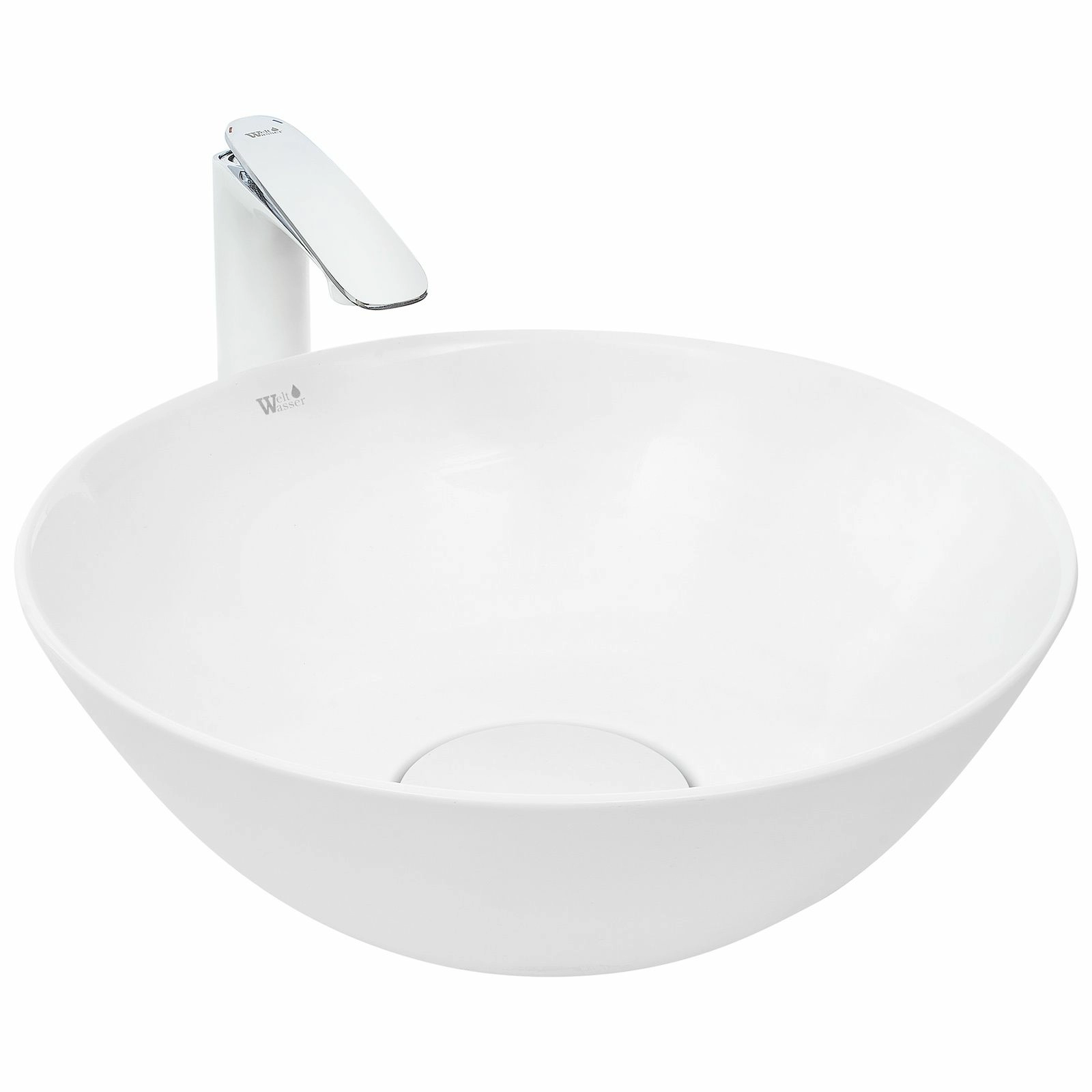 Раковина накладная WeltWasser 43x43, WW ELBACH 3132