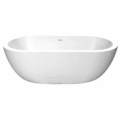 Отдельностоящая овальная акриловая ванна Belbagno 150x78, BB27