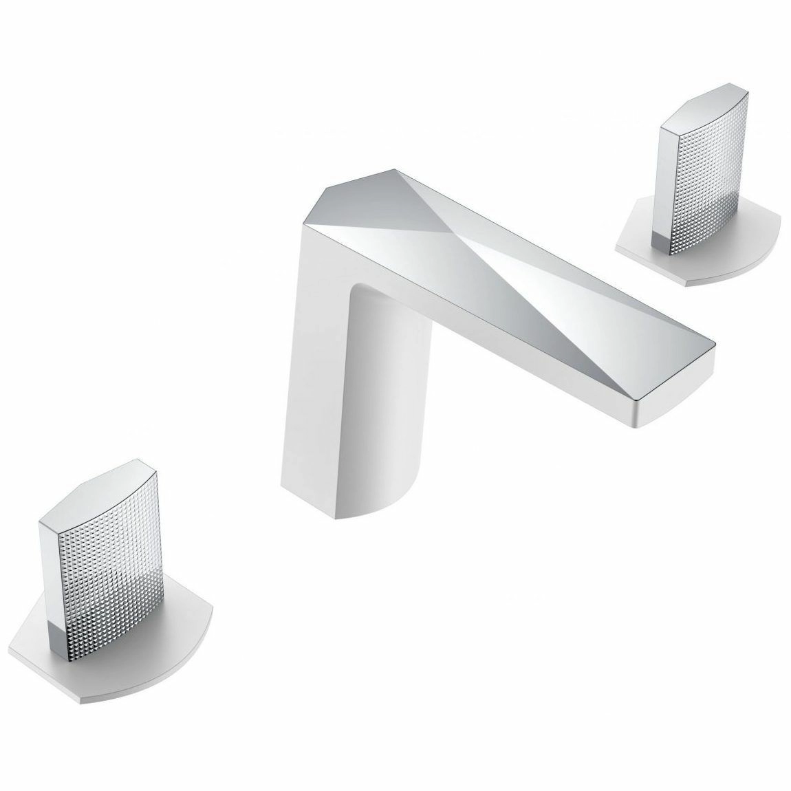 Смеситель врезной Boheme Venturo Touch White/Chrome, 150-WCR-TOUCH
