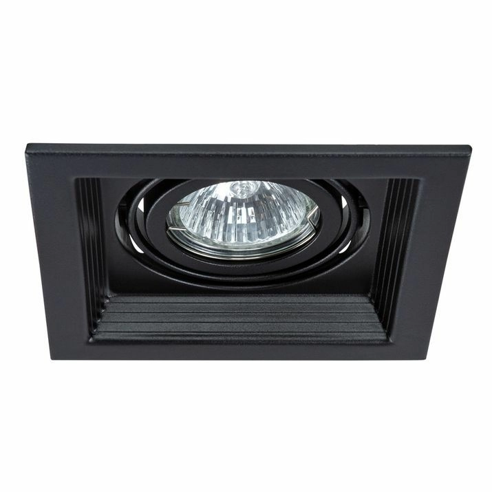 Точечный встраиваемый светильник Arte Lamp Canis, A6661PL-1BK