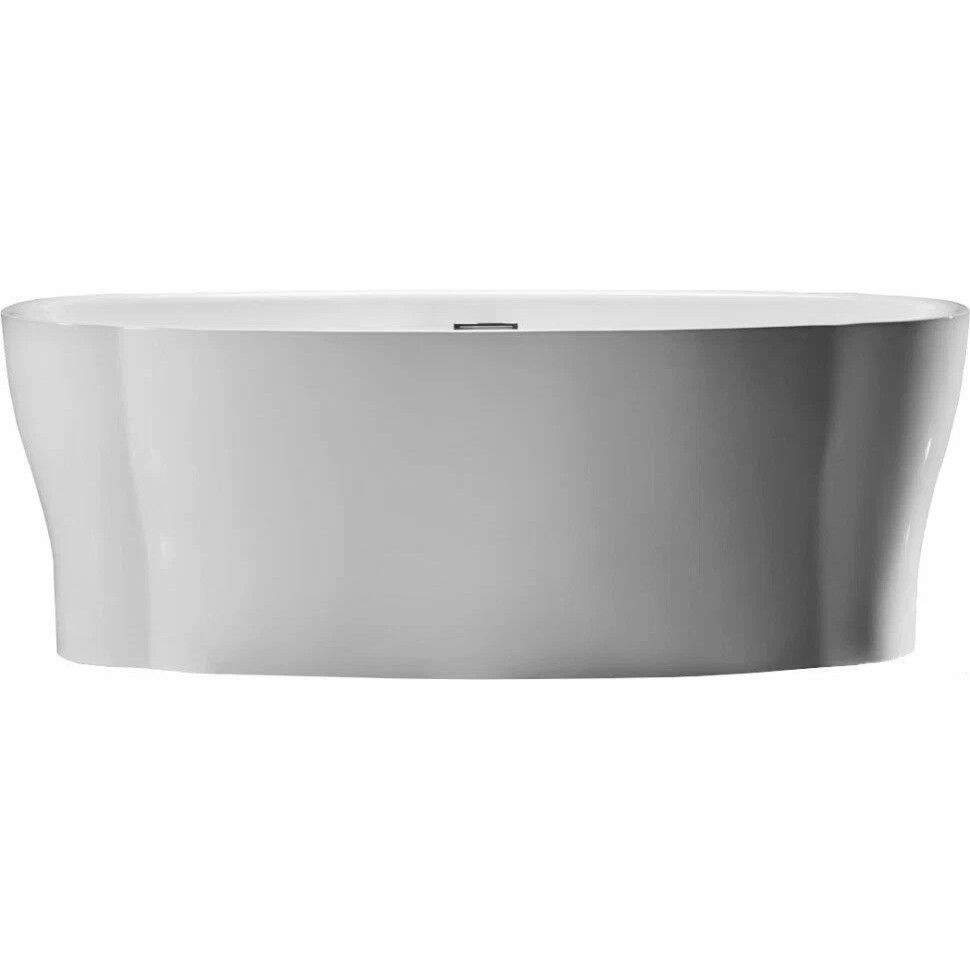 Отдельностоящая овальная акриловая ванна Belbagno 170x85, BB403-1700-850