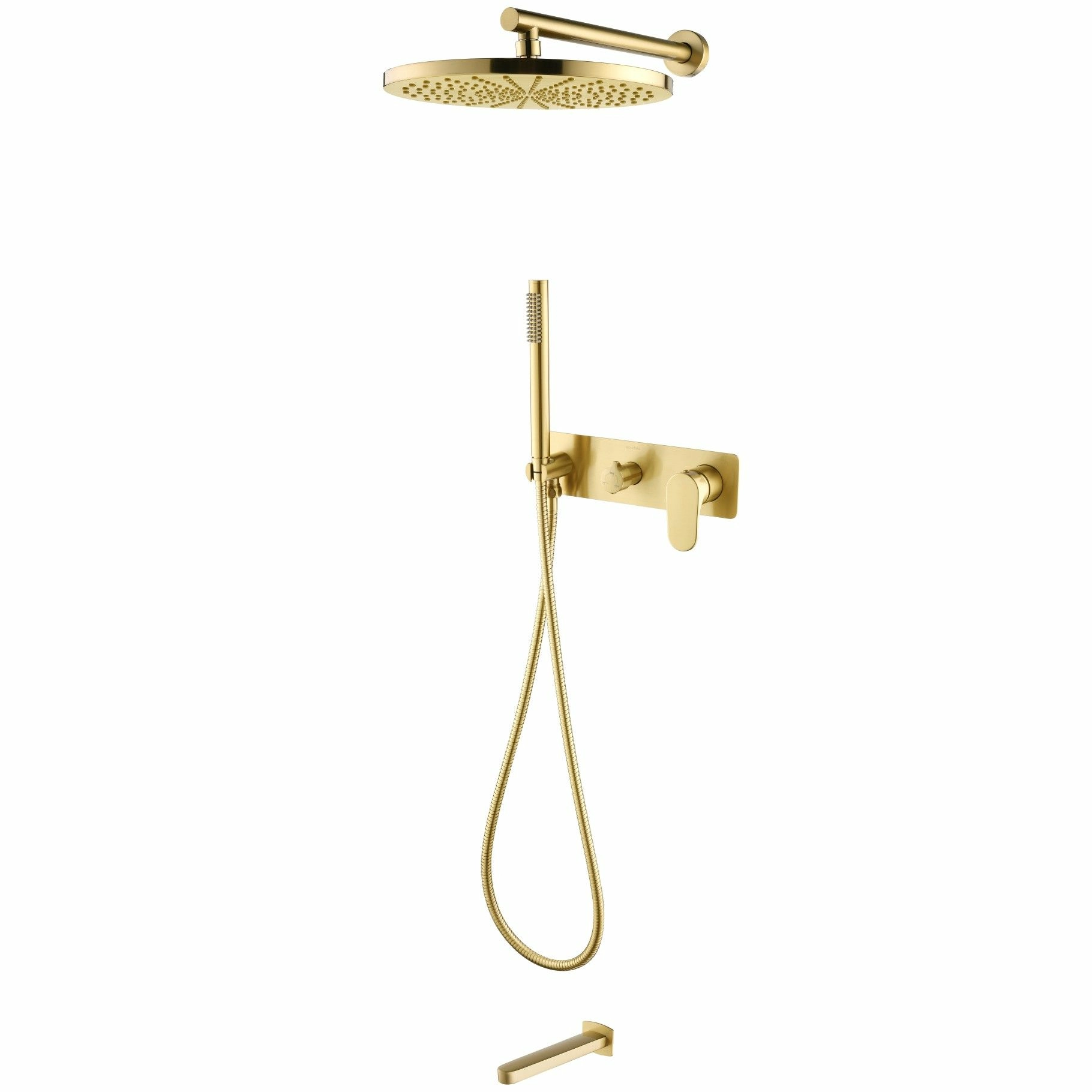 Душевая система Boheme Spectre Matt Gold, 454-2-MG