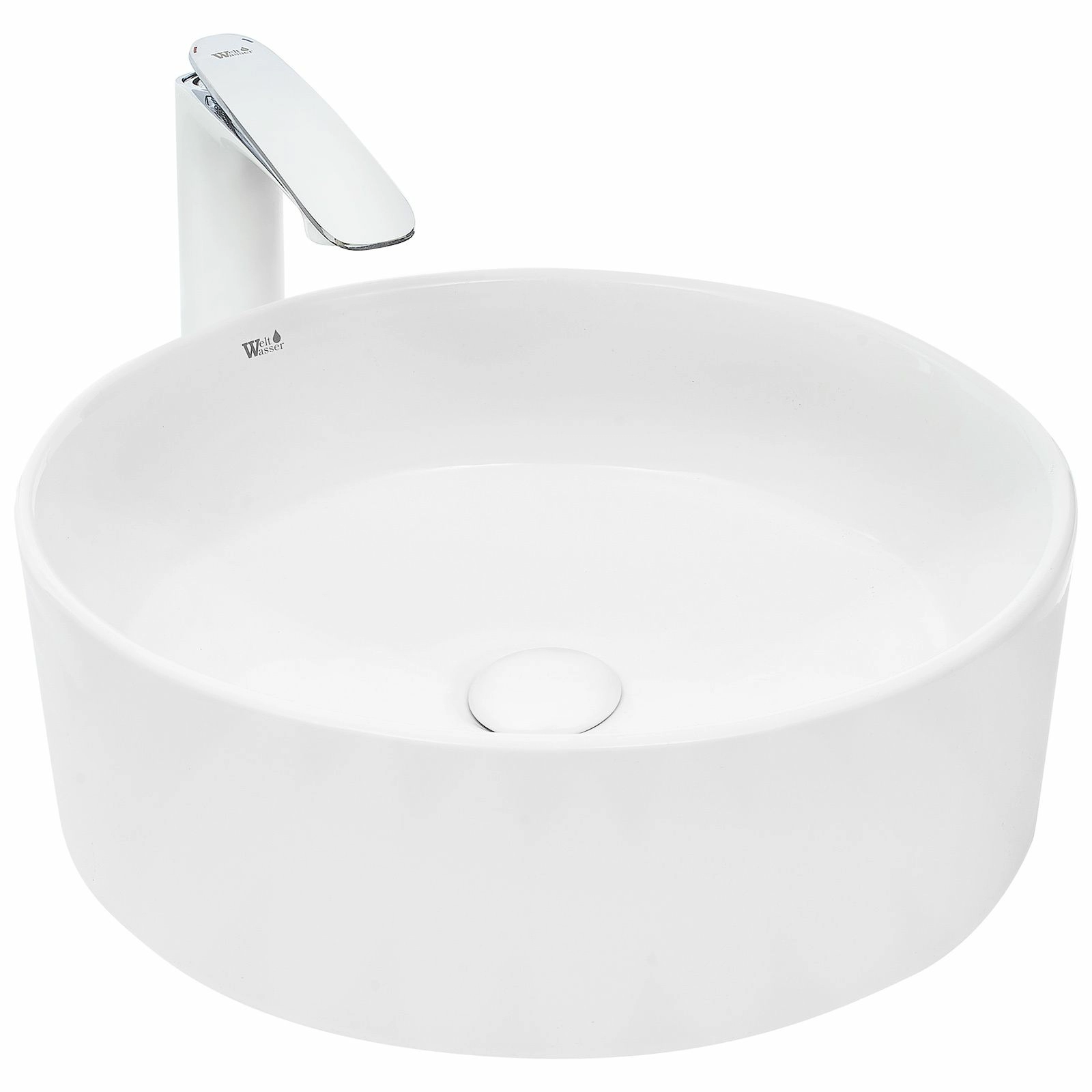 Раковина накладная WeltWasser 47x47, WW ELBACH 3069