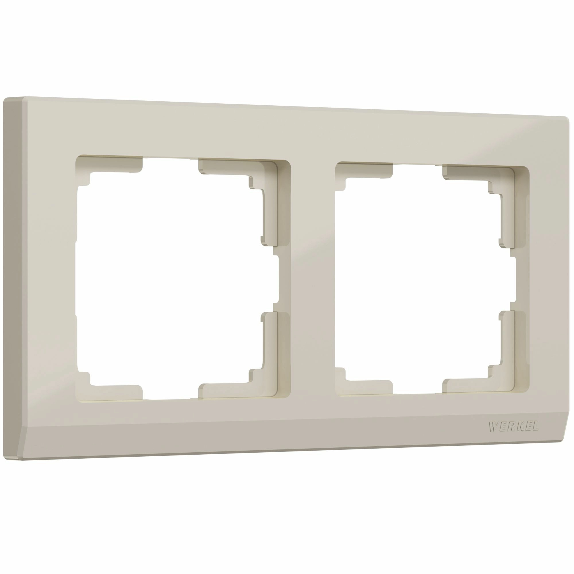 Рамка на 2 поста Werkel Stark W0021803 (слоновая кость)
