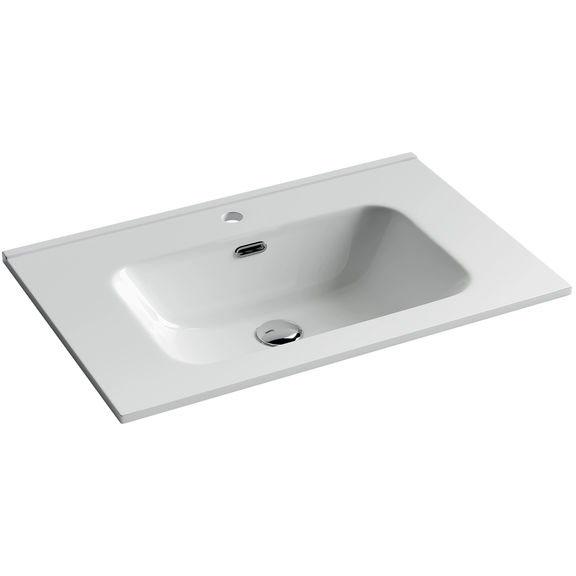 Умывальник накладной прямоугольный CeramicaNova Element 71x46.5, CN7007