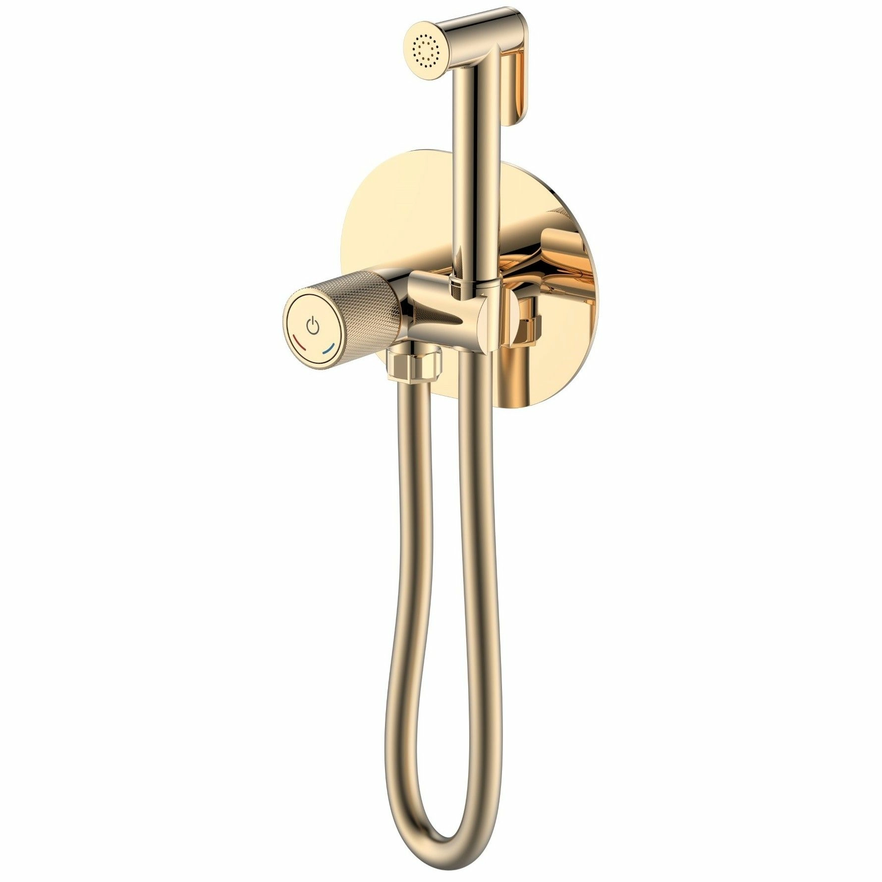 Смеситель гигиенический Boheme Tech Gold, 157-G