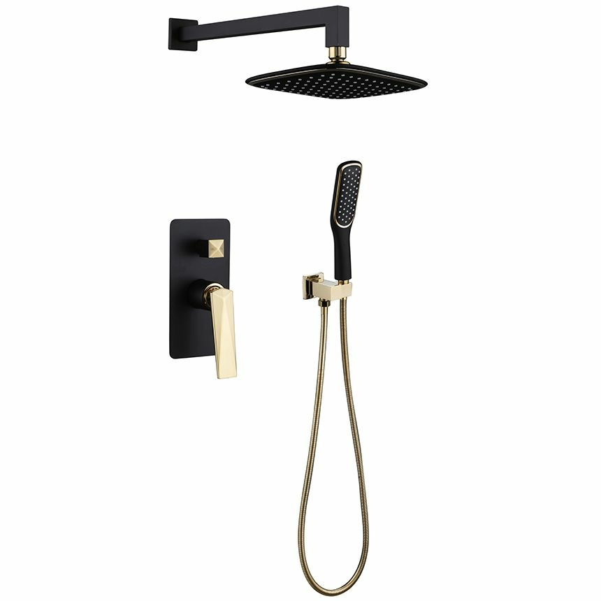 Душевая система Boheme Venturo Black/Gold, 384-B