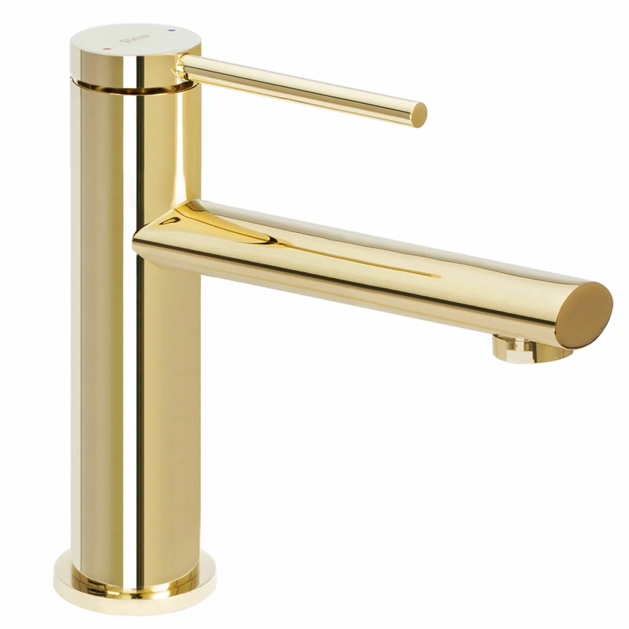 Смеситель для умывальника Rea Oval L.Gold, REA-B6515