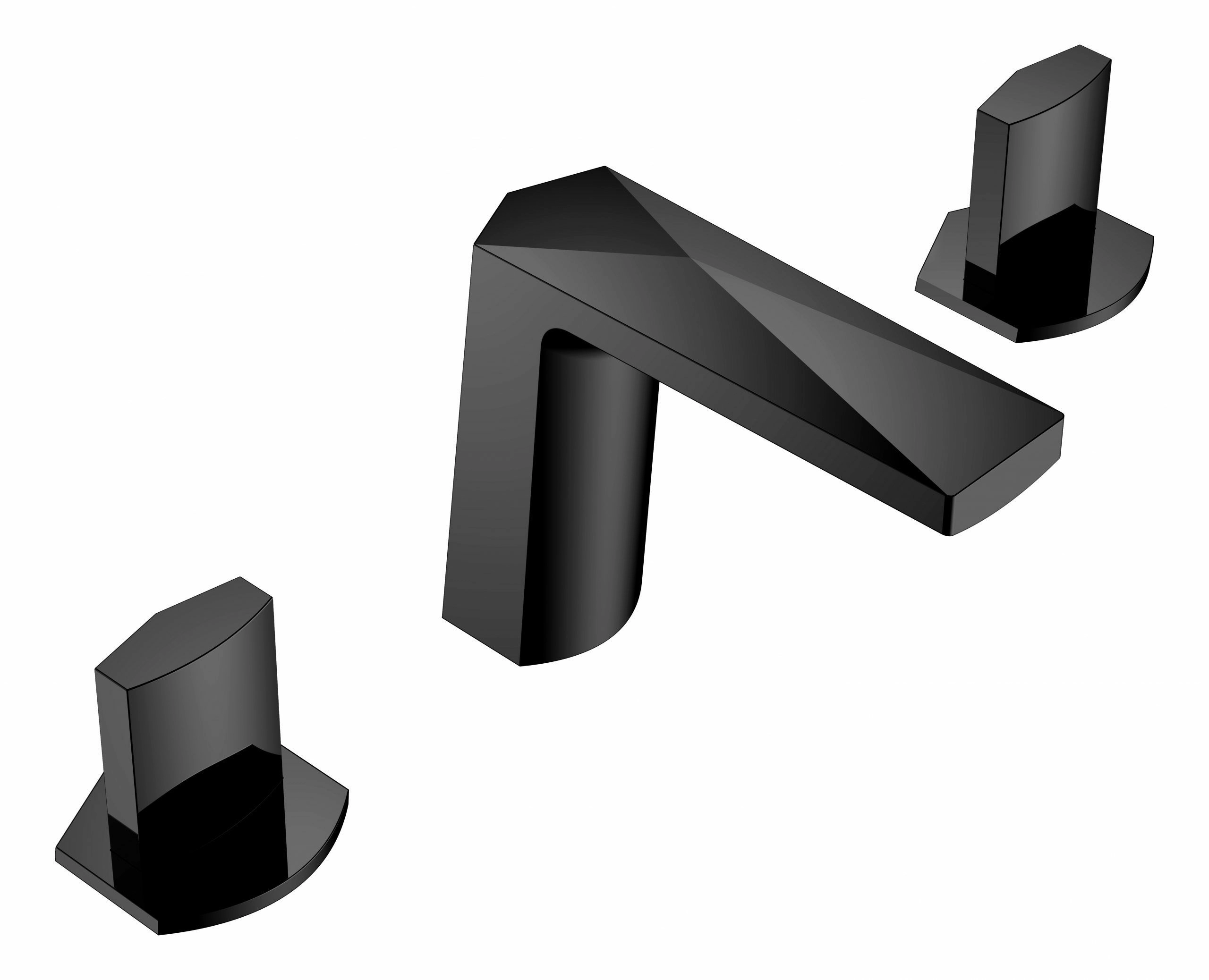Смеситель врезной Boheme Venturo Ice Black, 150-B-ICE