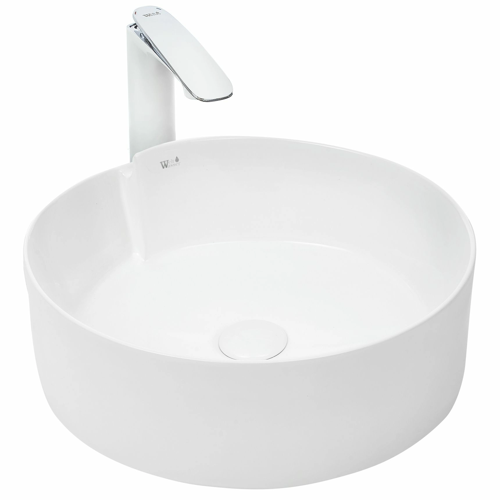 Раковина накладная WeltWasser 43.5x43.5, WW ELBACH 3261