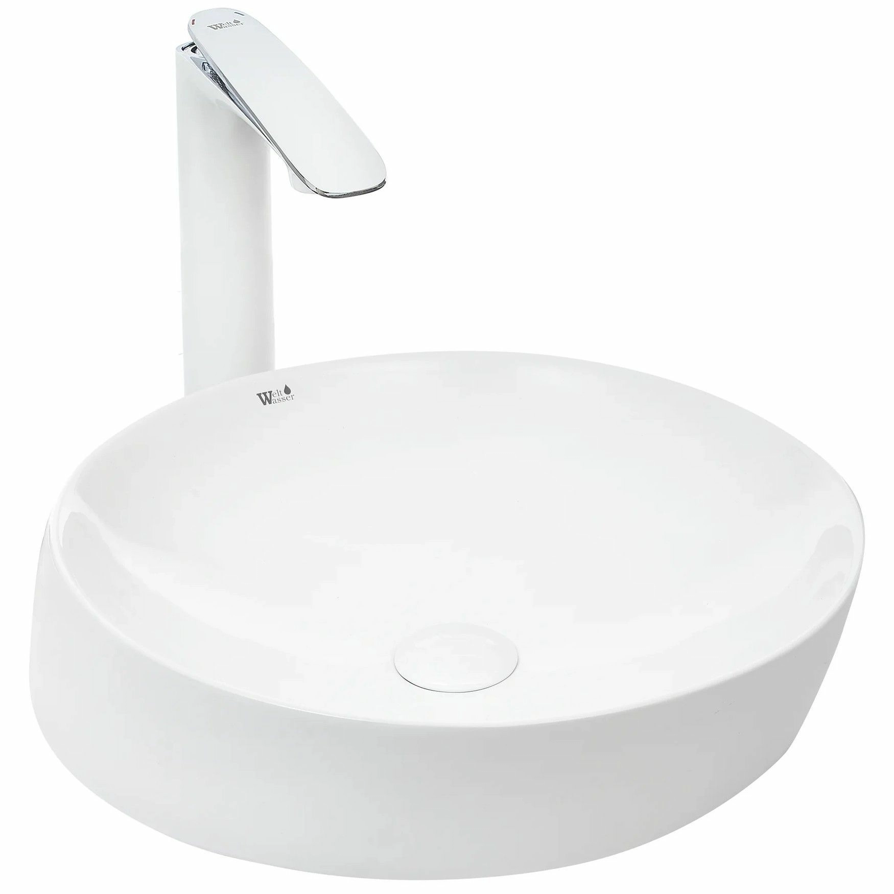 Раковина накладная WeltWasser 45x49, WW ELBACH 3265