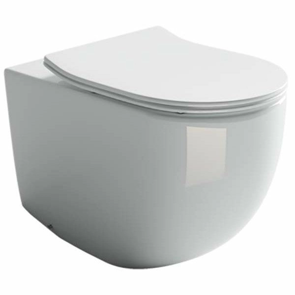 Напольный пристенный унитаз CeramicaNova Metropol, CN4004